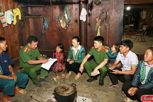 Giữ vững an ninh trật tự xã vùng cao
