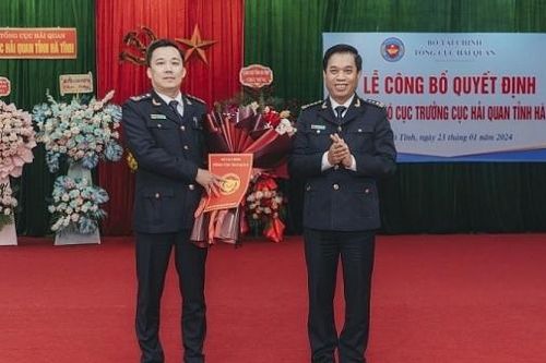 Ông Lê Minh Đức được bổ nhiệm Phó Cục trưởng Cục Hải quan Hà Tĩnh