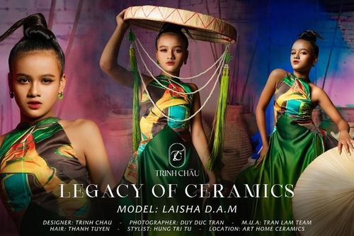 Mẫu nhí Laisha tự tin trình diễn Vedette cùng Top 5 Miss Universe Việt Nam 2023