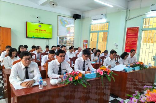 TAND huyện Chợ Mới triển khai công tác năm 2024