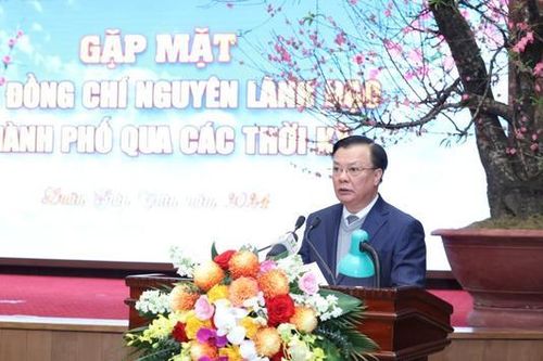 Thường trực Thành ủy gặp mặt nguyên lãnh đạo Thành phố