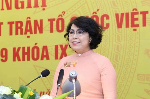 Bà Tô Thị Bích Châu làm Phó Chủ tịch Ủy ban Trung ương MTTQ Việt Nam