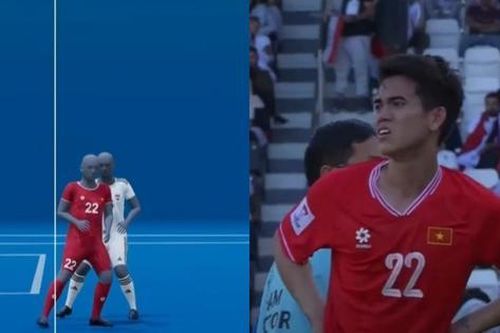 ĐT Việt Nam 2-3 ĐT Iraq: Vì sao Văn Khang không chạm bóng nhưng vẫn vào thế việt vị?