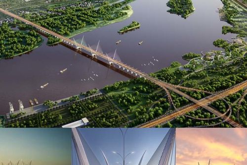 Hà Nội: Duyệt kết quả thi tuyển phương án kiến trúc công trình cầu Thượng Cát