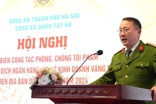 Tây Hồ trang bị kiến thức phòng ngừa tội phạm cướp có vũ khí