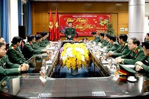 Tổng cục Hậu cần kiểm tra công tác sẵn sàng chiến đấu, chúc Tết Đoàn an, điều dưỡng 296