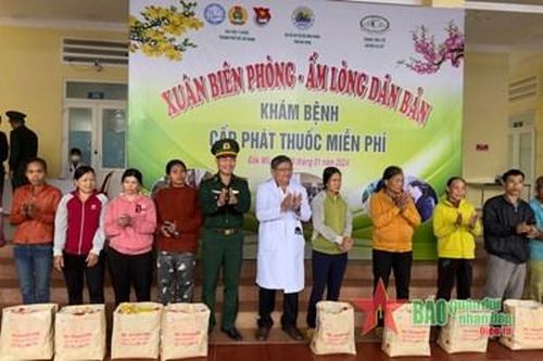 Đắk Nông náo nức Chương trình 'Xuân Biên phòng - Ấm lòng dân bản' năm 2024