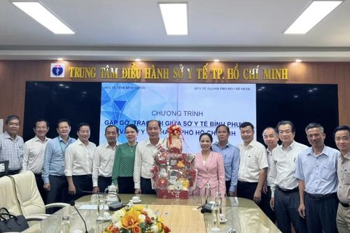 TPHCM hỗ trợ phát triển chuyên khoa y tế cho Bình Phước
