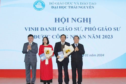 Đại học Thái Nguyên vinh danh 29 Giáo sư, Phó Giáo sư