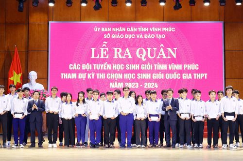 Hơn 90% thí sinh Vĩnh Phúc dự thi chọn HSG quốc gia đoạt giải