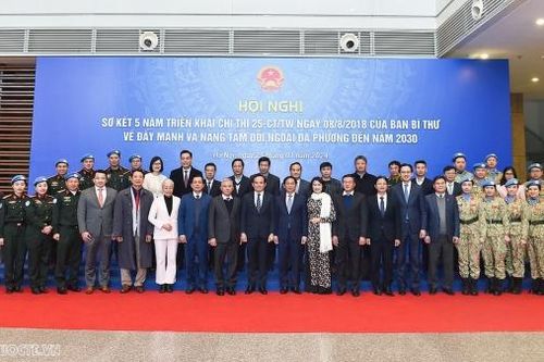 Triển khai toàn diện và đồng bộ đối ngoại đa phương trên tất cả các trụ cột đối ngoại