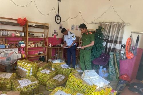 Gia Lai: Phát hiện cơ sở sản xuất hàng nghìn chai mỹ phẩm không rõ nguồn gốc xuất xứ
