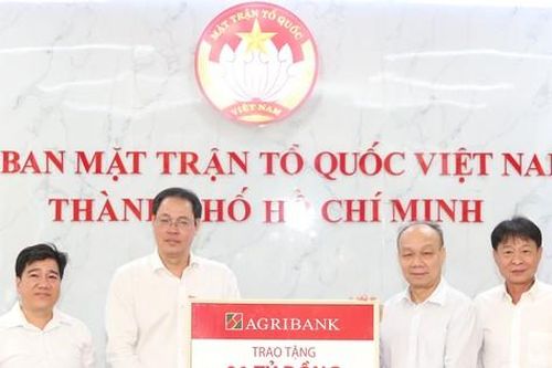 Mặt trận Tổ quốc TPHCM tiếp nhận 1 tỷ đồng chăm lo người khó khăn dịp Tết Nguyên đán