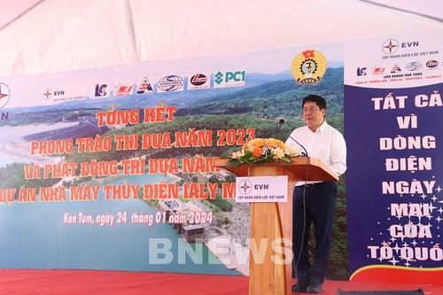 Phát động thi đua hoàn thành Nhà máy Thủy điện Ialy mở rộng