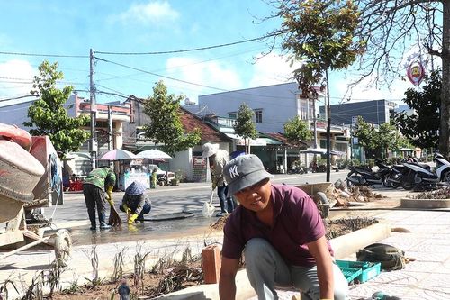 An Khê chỉnh trang đô thị đón xuân mới