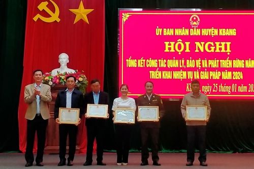 Kbang 45 vụ vi phạm Luật Lâm nghiệp trong năm 2023