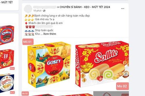 Cận Tết cẩn trọng với bánh kẹo, thực phẩm giả