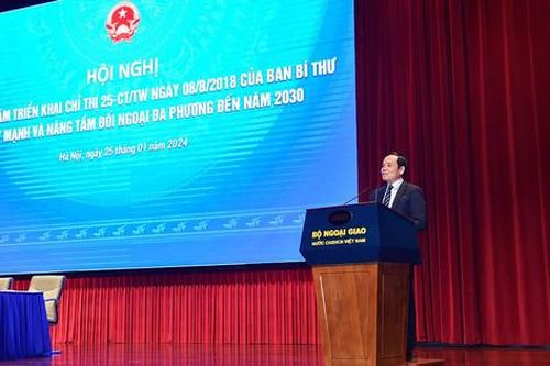 Nâng cao hiệu quả công tác đối ngoại đa phương và thể hiện rõ nét dấu ấn Việt Nam trên trường quốc tế