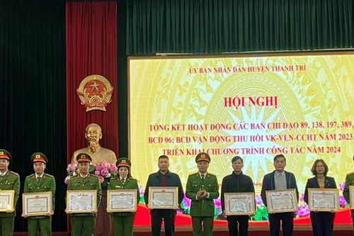 Huyện Thanh Trì chuyển biến tích cực trong giữ vững an ninh trật tự