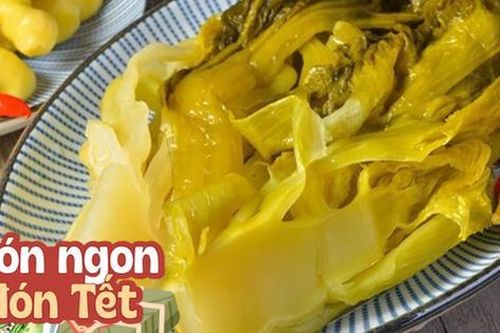 Hướng dẫn làm món ăn giúp cân bằng hương vị, điều hòa khẩu vị khi Tết đến, xuân về
