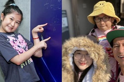 Con gái Huy Khánh 12 tuổi có vẻ ngoài dễ thương giống bố mẹ thế nào?