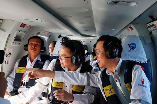Chủ tịch nước chúc Tết công nhân giàn khai thác dầu khí Cửu Long JOC