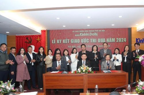 Báo Kinh tế & Đô thị phát động phong trào thi đua năm 2024