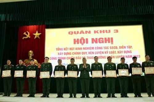 Quân khu 3: Rút kinh nghiệm công tác sẵn sàng chiến đấu, diễn tập