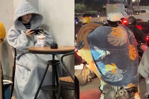 Cười ngả với thời trang chống rét 'bá đạo' được netizen soi trúng