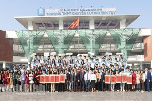 Ninh Bình có lượng học sinh đạt giải kỳ thi học sinh giỏi quốc gia năm học 2023-2024 cao nhất từ trước đến nay