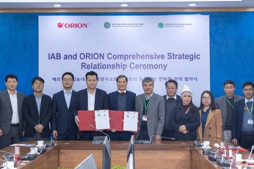 Orion hợp tác chiến lược cùng Viện sinh học Nông nghiệp
