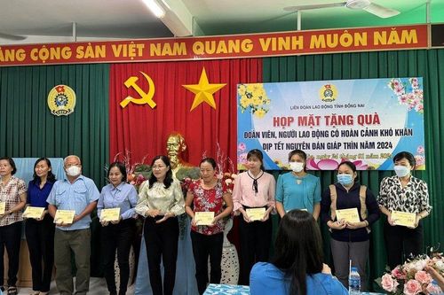 Đồng Nai: Tổ chức 'Tết Nhân ái' cho các hoàn cảnh đặc biệt khó khăn