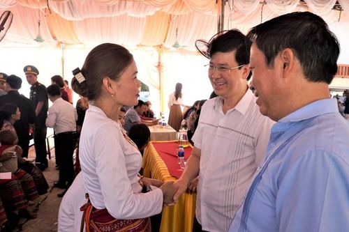 Xuân về ở bản Rào Tre