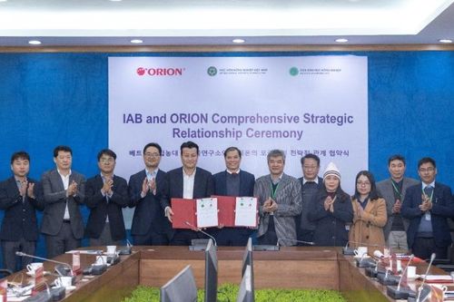 Orion và INAB ký kết thỏa thuận hợp tác chiến lược toàn diện