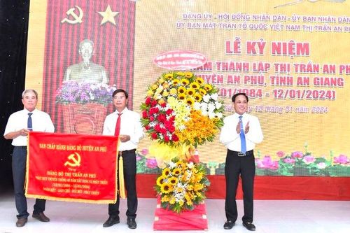 Thị trấn An Phú trên đường phát triển