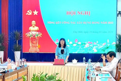 Huyện ủy Chợ Mới tổng kết công tác xây dựng Đảng năm 2023