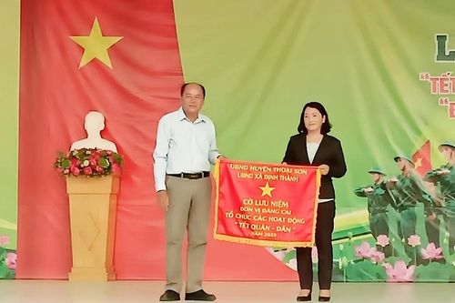 Huy động trên 1,2 tỷ đồng cho hoạt động Tết quân – dân năm 2024 ở Thoại Sơn