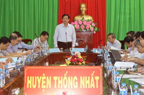 Huyện Thống Nhất cần trình hồ sơ huyện nông thôn mới nâng cao trước ngày 30-4