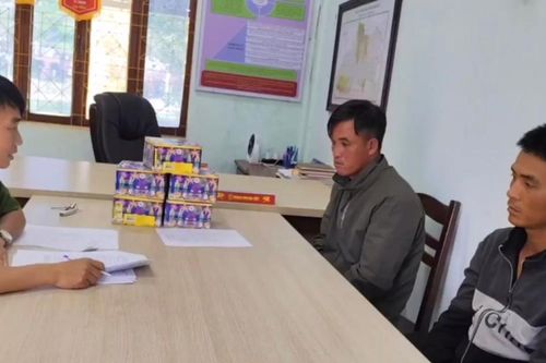 Công an huyện Ia Grai bắt 2 đối tượng tàng trữ pháo lậu