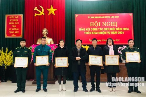 Lộc Bình: Triển khai nhiệm vụ công tác biên giới năm 2024