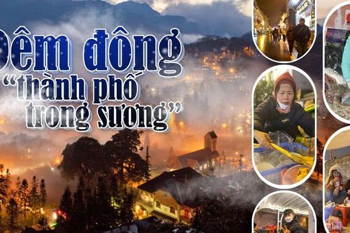 Đêm đông ở 'thành phố trong sương'