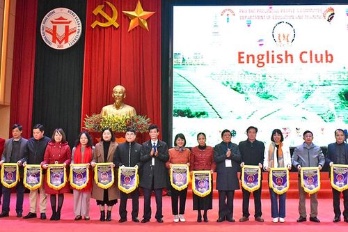Giao lưu câu lạc bộ tiếng Anh cấp tỉnh dành cho học sinh THPT năm học 2023 - 2024