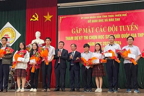 74 học sinh trung học phổ thông đạt giải quốc gia năm học 2023-2024