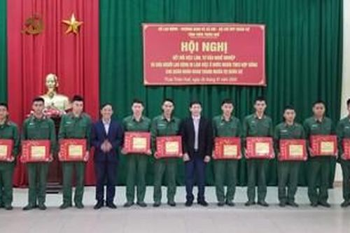 Kết nối gần 20.000 việc làm trong, ngoài nước và 1.700 chỉ tiêu đào tạo nghề cho bộ đội xuất ngũ
