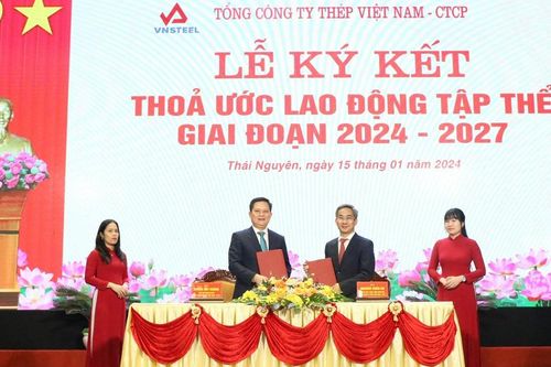 Thỏa ước lao động tập thể ở VNSTEEL: Ngày càng có lợi cho người lao động