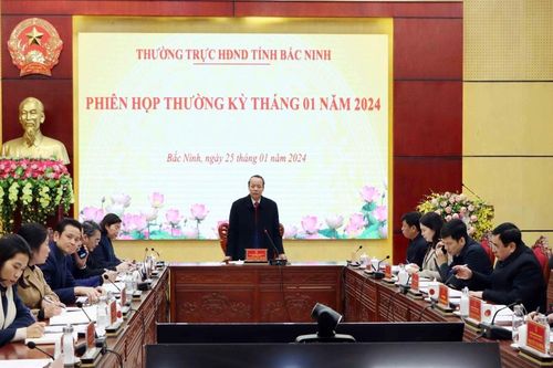 Thường trực HĐND tỉnh Bắc Ninh họp phiên thường kỳ