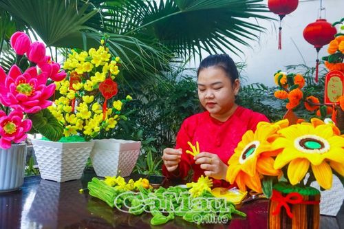 Thú vui từ hoa handmade