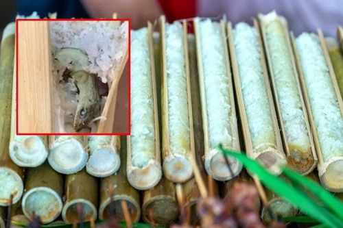 Ăn cơm lam ngửi thấy mùi thịt nướng, cô gái khóc thét khi phát hiện nguyên nhân