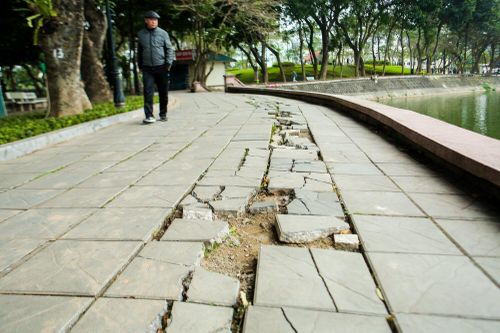 Hiện trạng xuống cấp của 2 công viên lớn ở Hà Nội sắp được cải tạo
