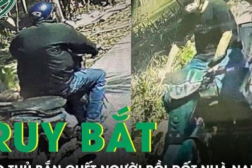 Truy bắt nghi phạm bắn chết người rồi đốt nhà nạn nhân ở Vĩnh Long